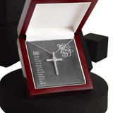 CZ Cross Necklace