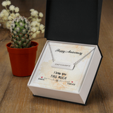 Horizontal Bar Necklace - Coordinates