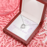 Forever Love Necklace with message card