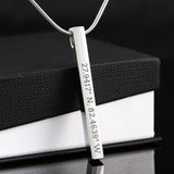 Coordinates Vertical Bar
