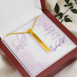 Coordinates Vertical Necklace