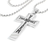 DNHTNS LUXURY CROSS WITH MILITARY BALL CHAIN