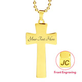 DNHTNS LUXURY CROSS WITH MILITARY BALL CHAIN