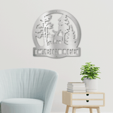 DEER IN THE WOODS - Steel Sign