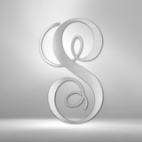 FANCY INITIAL - Sign