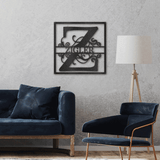 SPLIT FAMILY NAME - Steel Sign