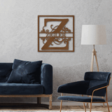 SPLIT FAMILY NAME - Steel Sign