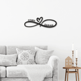 INITIAL COUPLES - Steel Sign