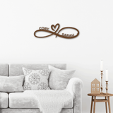 INITIAL COUPLES - Steel Sign