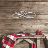 INITIAL COUPLES - Steel Sign