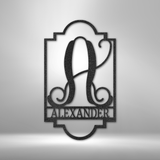 REGAL MONOGRAM - Steel Sign