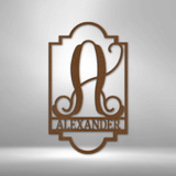 REGAL MONOGRAM - Steel Sign