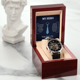 MENS OPENWORK WATCH
