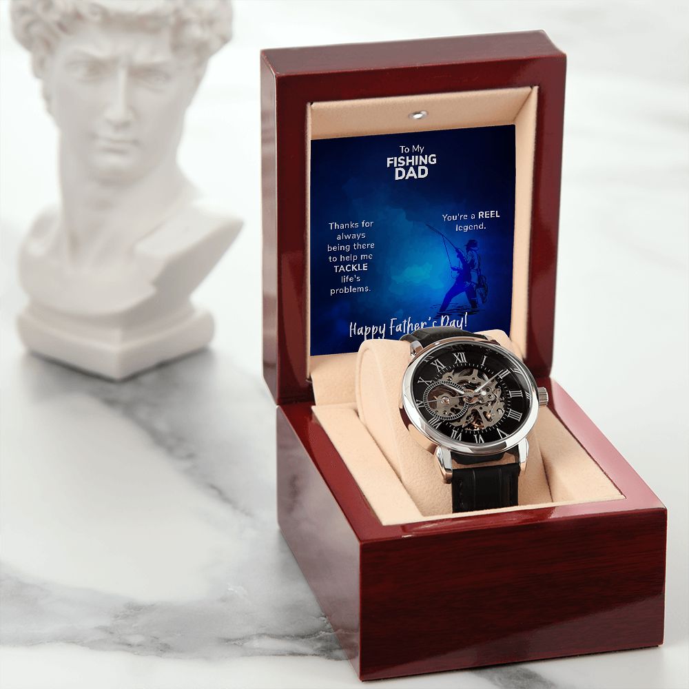 MENS OPENWORK WATCH