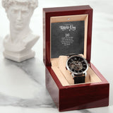 MENS OPENWORK WATCH