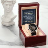 MENS OPENWORK WATCH