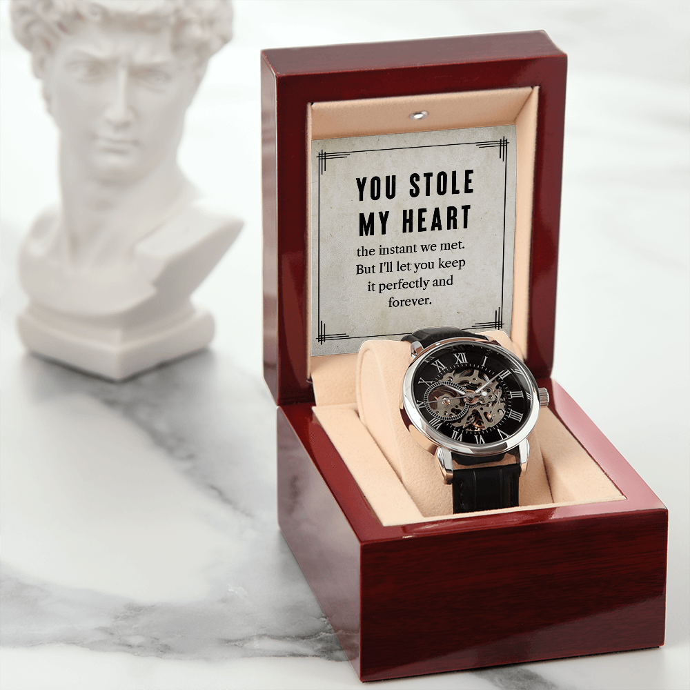 MENS  OPENWORK WATCH