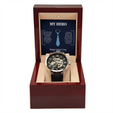 MENS OPENWORK WATCH