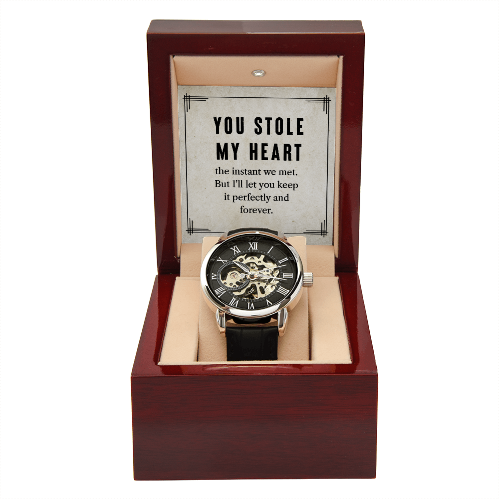 MENS  OPENWORK WATCH