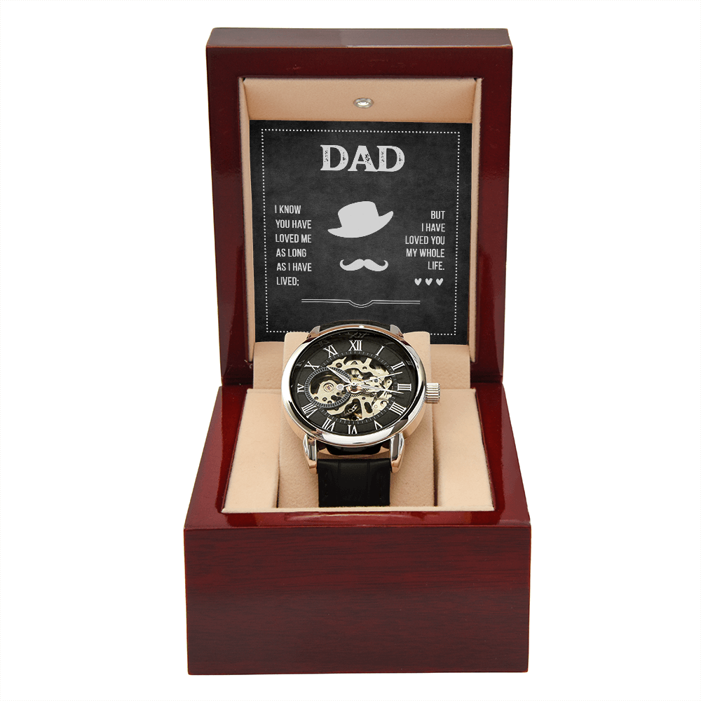MENS OPENWORK WATCH