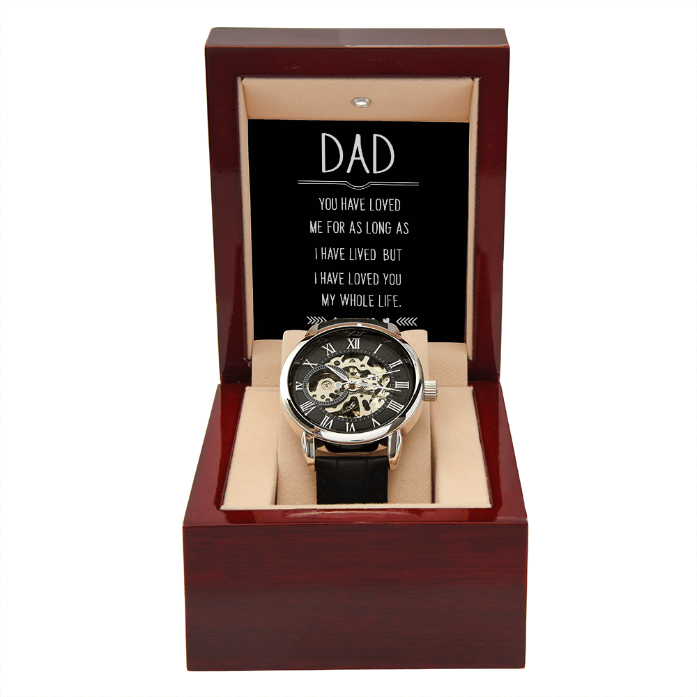 MENS OPENWORK WATCH