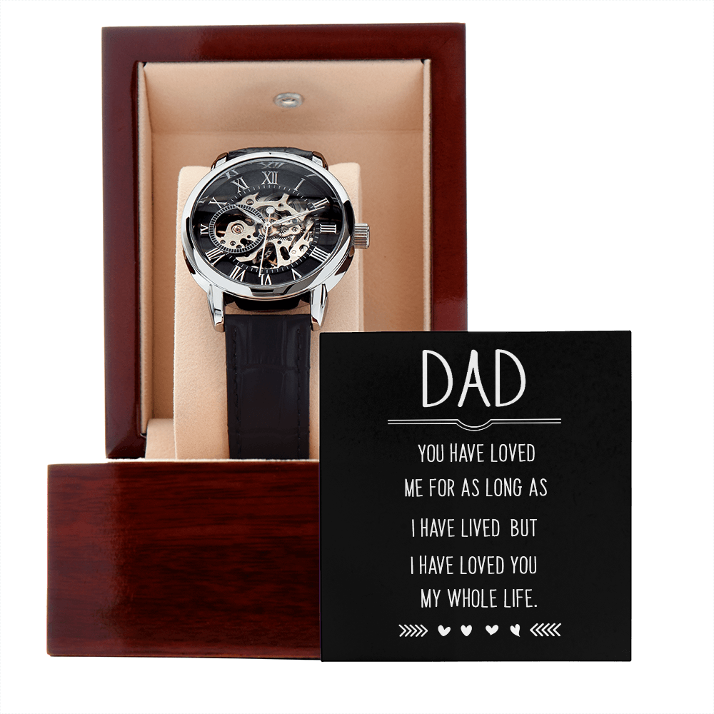 MENS OPENWORK WATCH