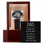 MENS OPENWORK WATCH