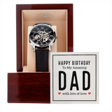 MENS OPENWORK WATCH