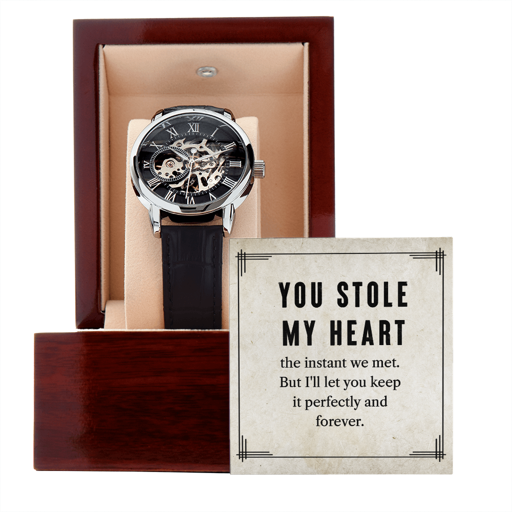 MENS  OPENWORK WATCH