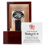 MENS OPENWORK WATCH