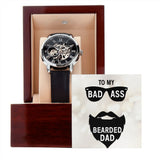 MENS OPENWORK WATCH