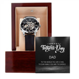 MENS OPENWORK WATCH