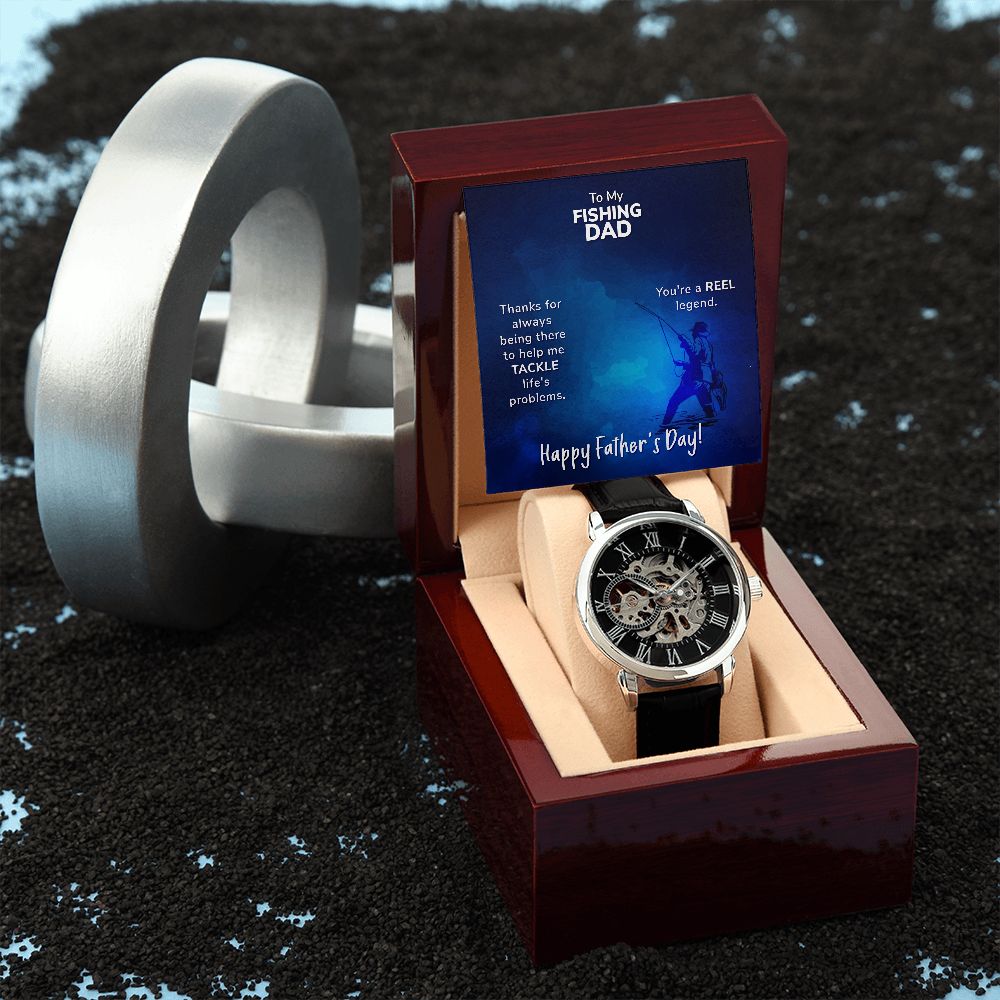 MENS OPENWORK WATCH