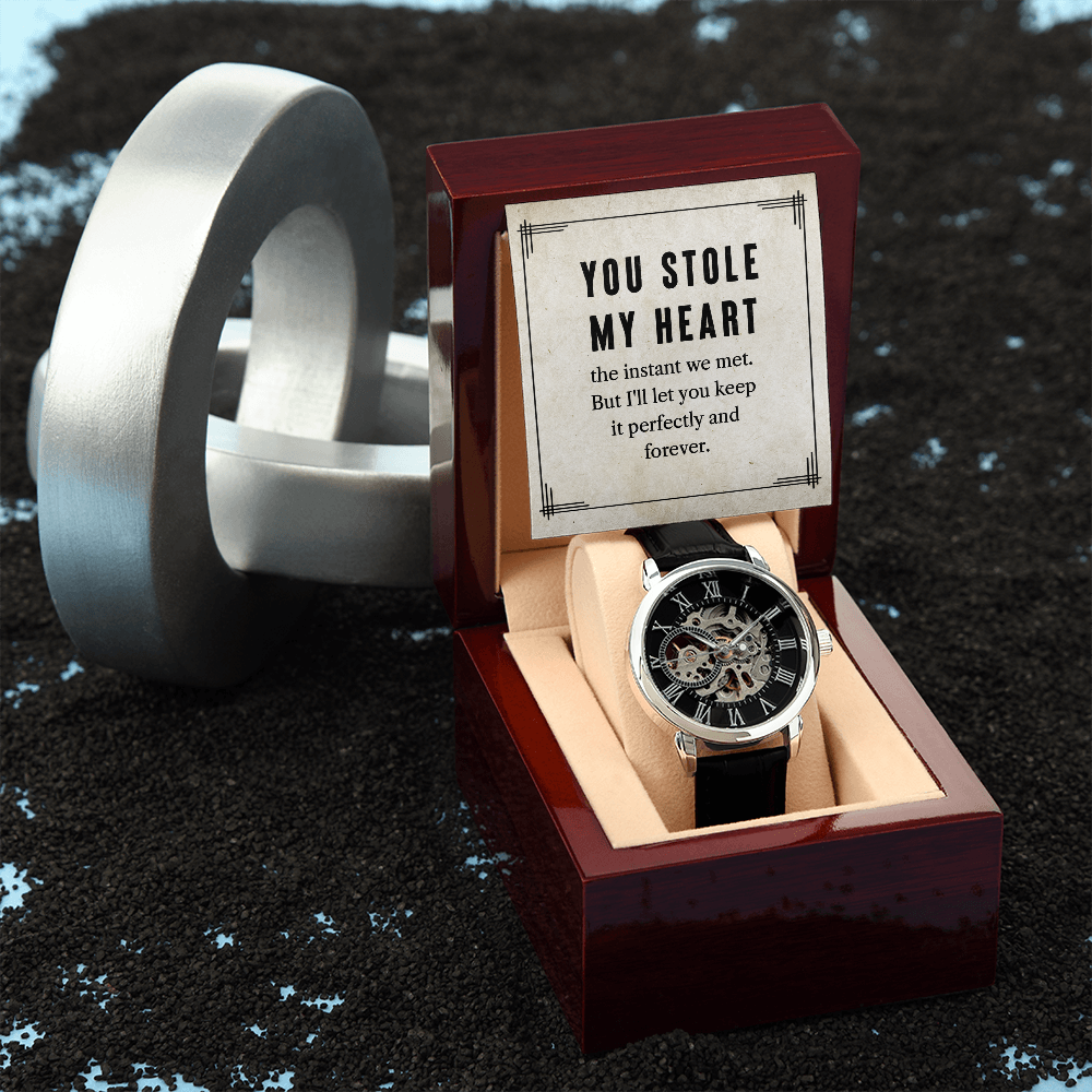 MENS  OPENWORK WATCH