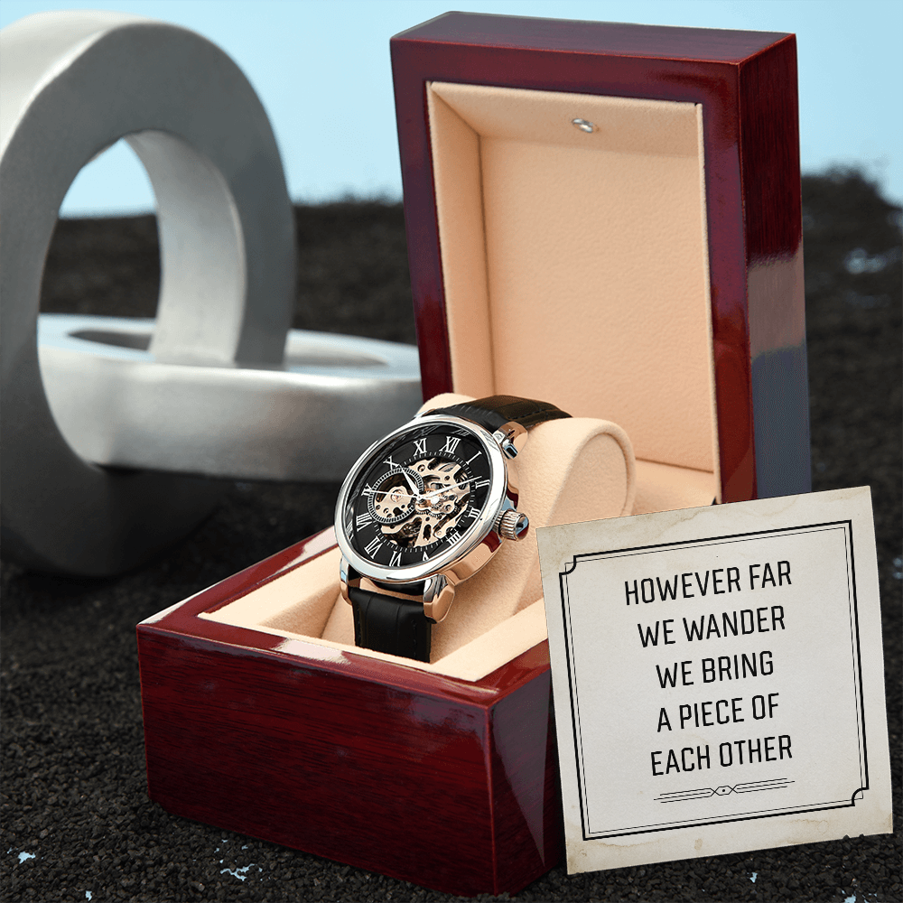 MENS OPENWORK WATCH