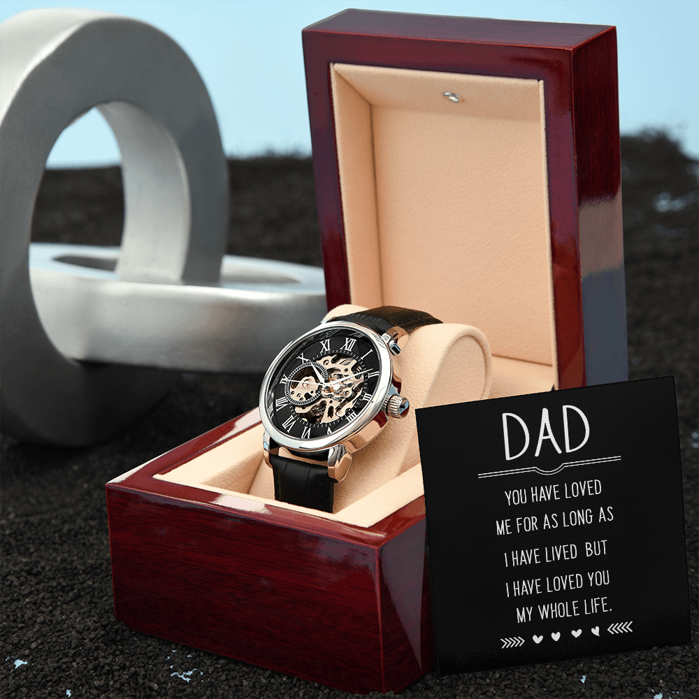 MENS OPENWORK WATCH