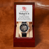 MENS OPENWORK WATCH