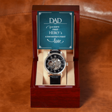 MENS OPENWORK WATCH