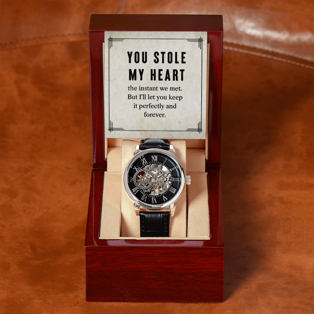 MENS  OPENWORK WATCH