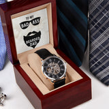 MENS OPENWORK WATCH