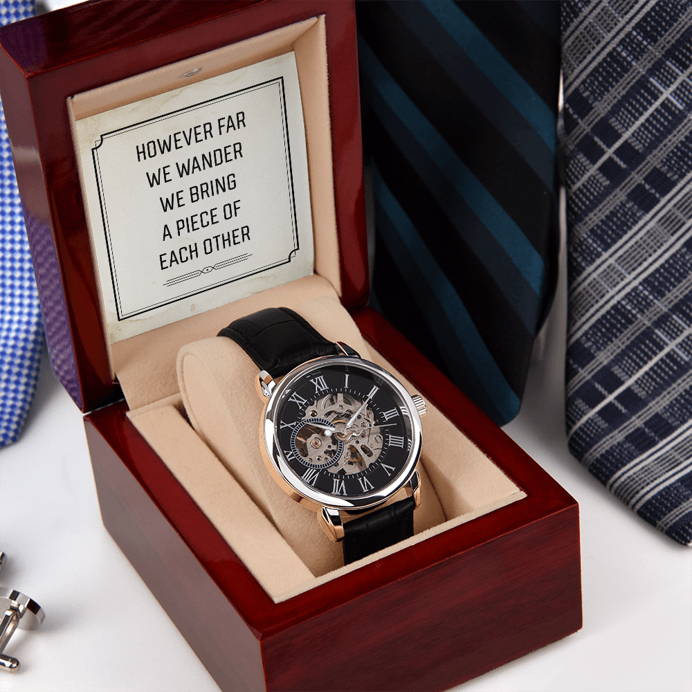 MENS OPENWORK WATCH