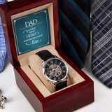 MENS OPENWORK WATCH