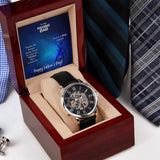 MENS OPENWORK WATCH
