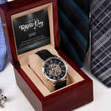 MENS OPENWORK WATCH