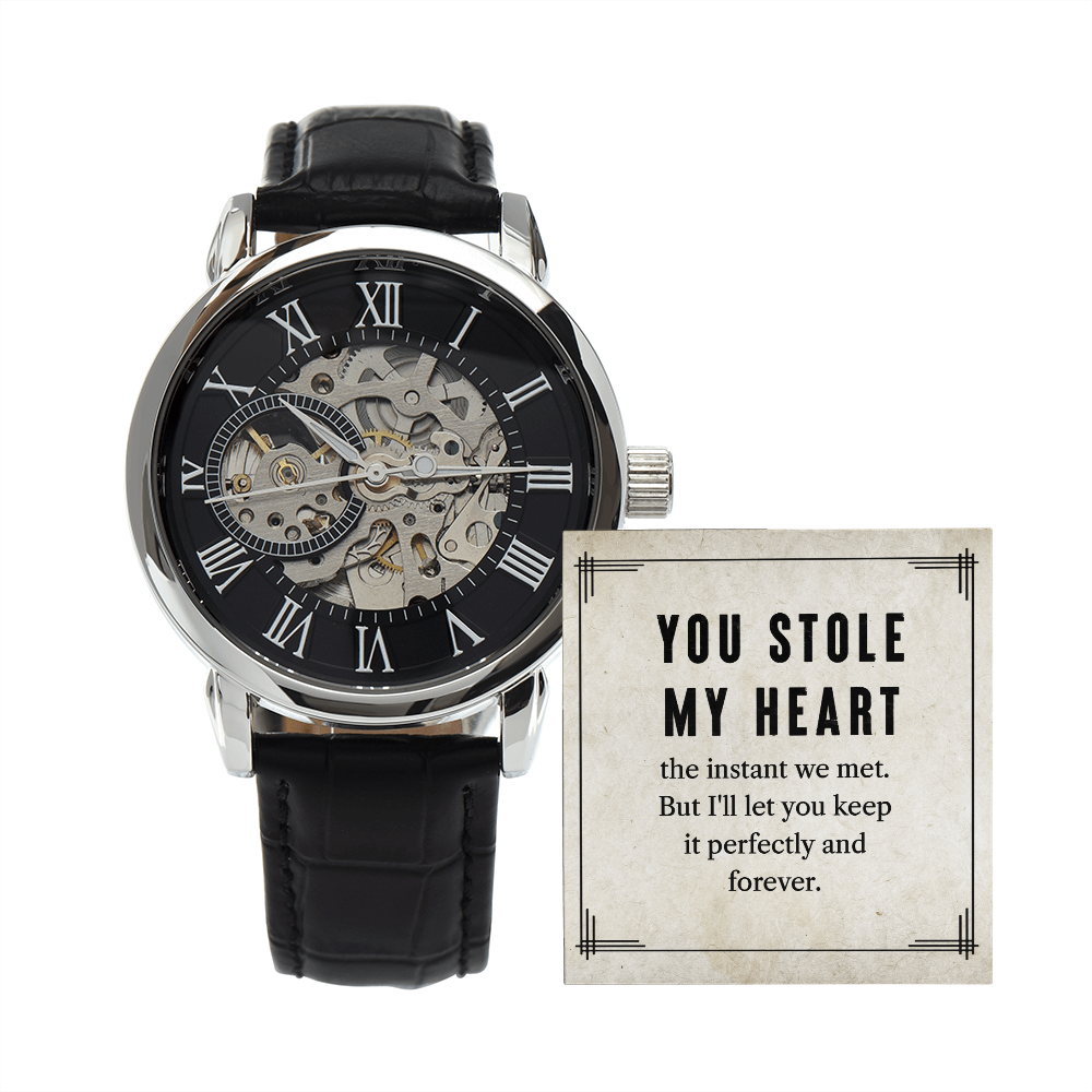 MENS  OPENWORK WATCH