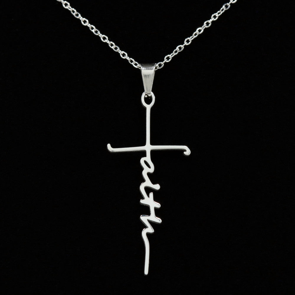 Faith Cross Necklace