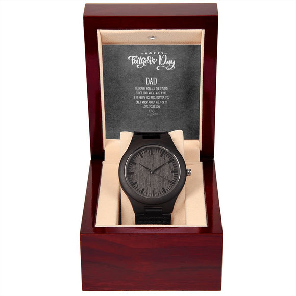 WOODEN WATCH
