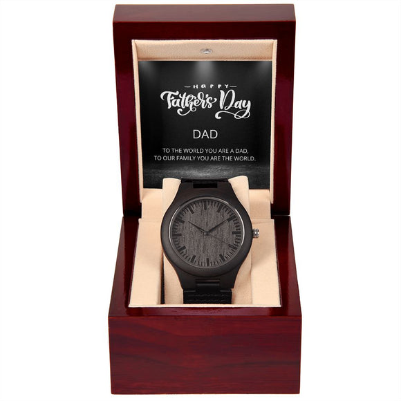 WOODEN WATCH