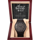 WOODEN WATCH