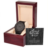 WOODEN WATCH